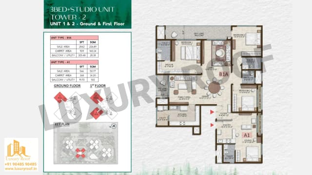 3 BHK Floor Plan