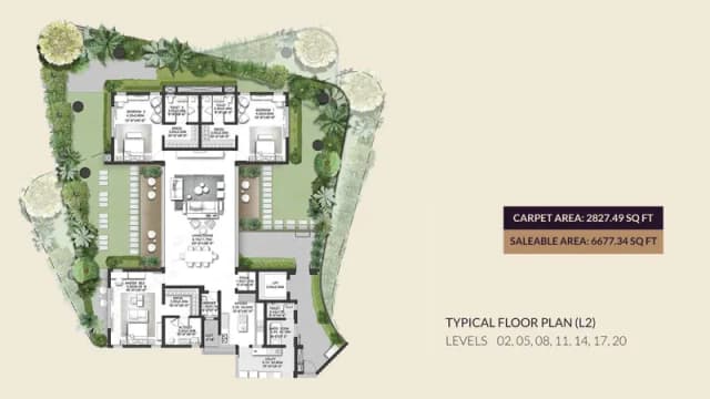 3 BHK Floor Plan