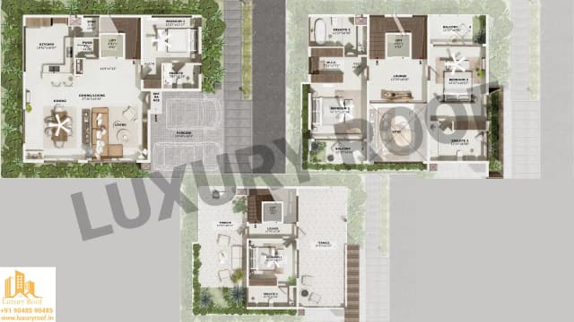 4 BHK Floor Plan