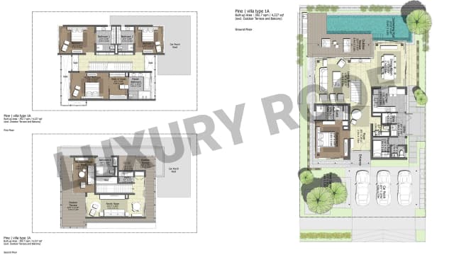 4 BHK Floor Plan
