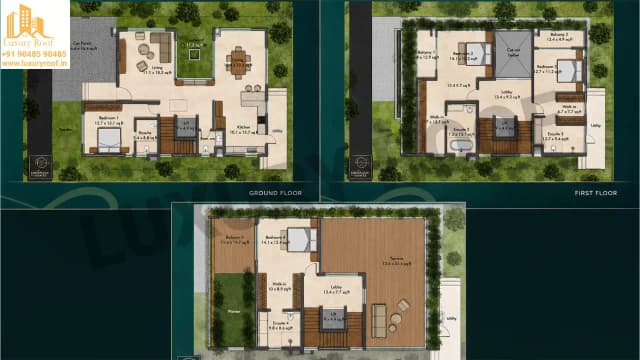 4 BHK Floor Plan