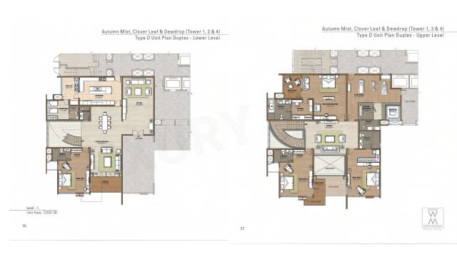4BHK-Duplex Floor Plan