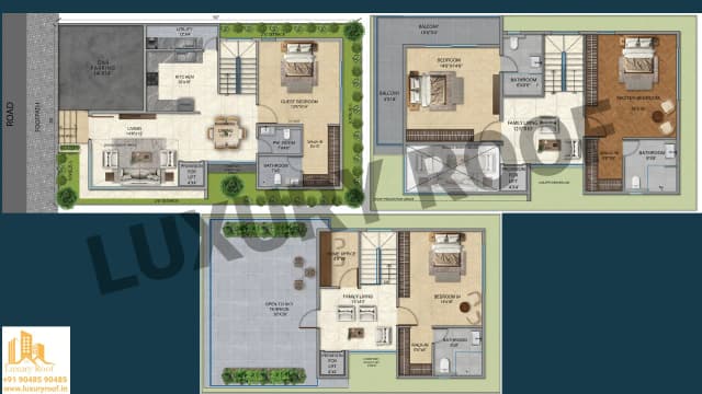 4 BHK Floor Plan