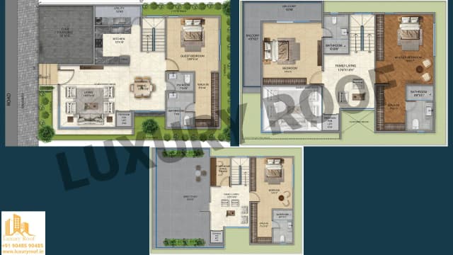 4 BHK Floor Plan