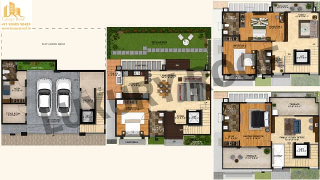 4 BHK Floor Plan