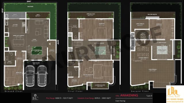 4 BHK Floor Plan