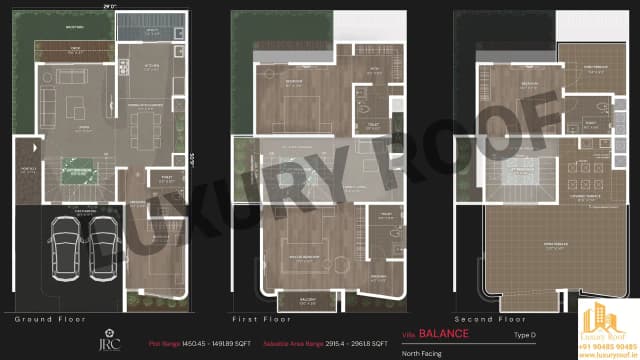 4 BHK Floor Plan