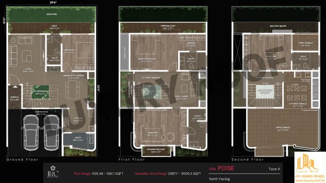4 BHK Floor Plan