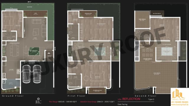 4 BHk Floor Plan