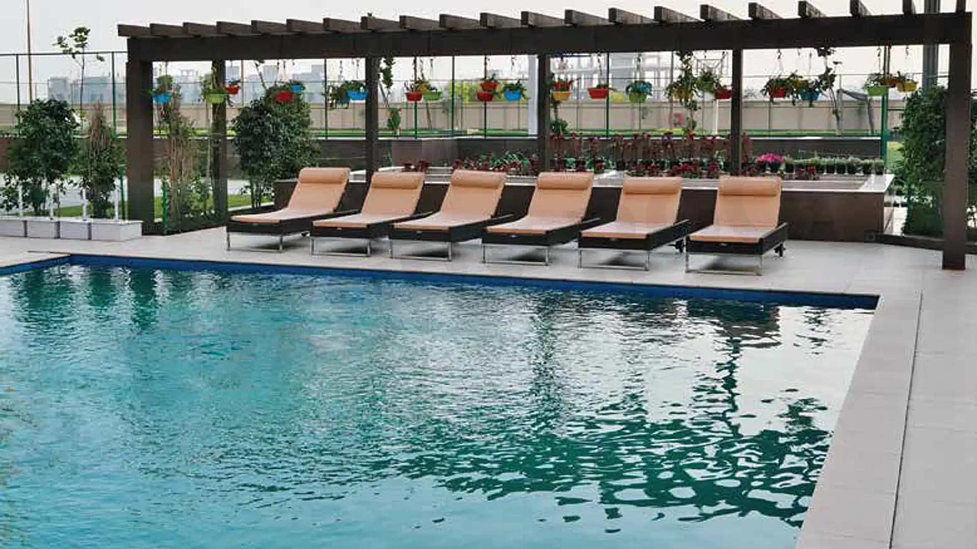 Adani Oyster Grande Swimming Pool Sector 102 Gurugram