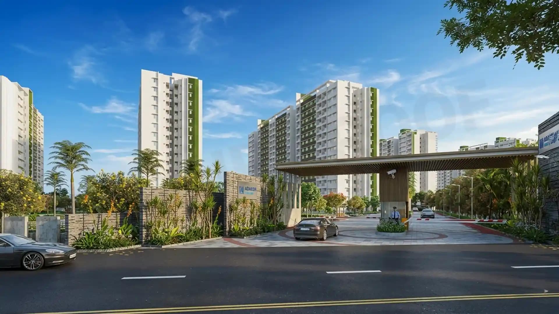 Adarsh Parkland Phase 2 Entrance1 Panathur Village Varthur Hobli East Taluk Bengaluru