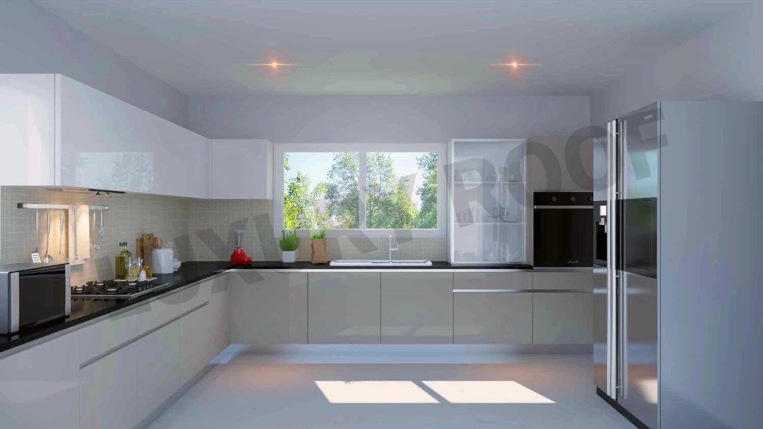 Adarsh Wisteria Kitchen Chikkagubbi Village Bengaluru