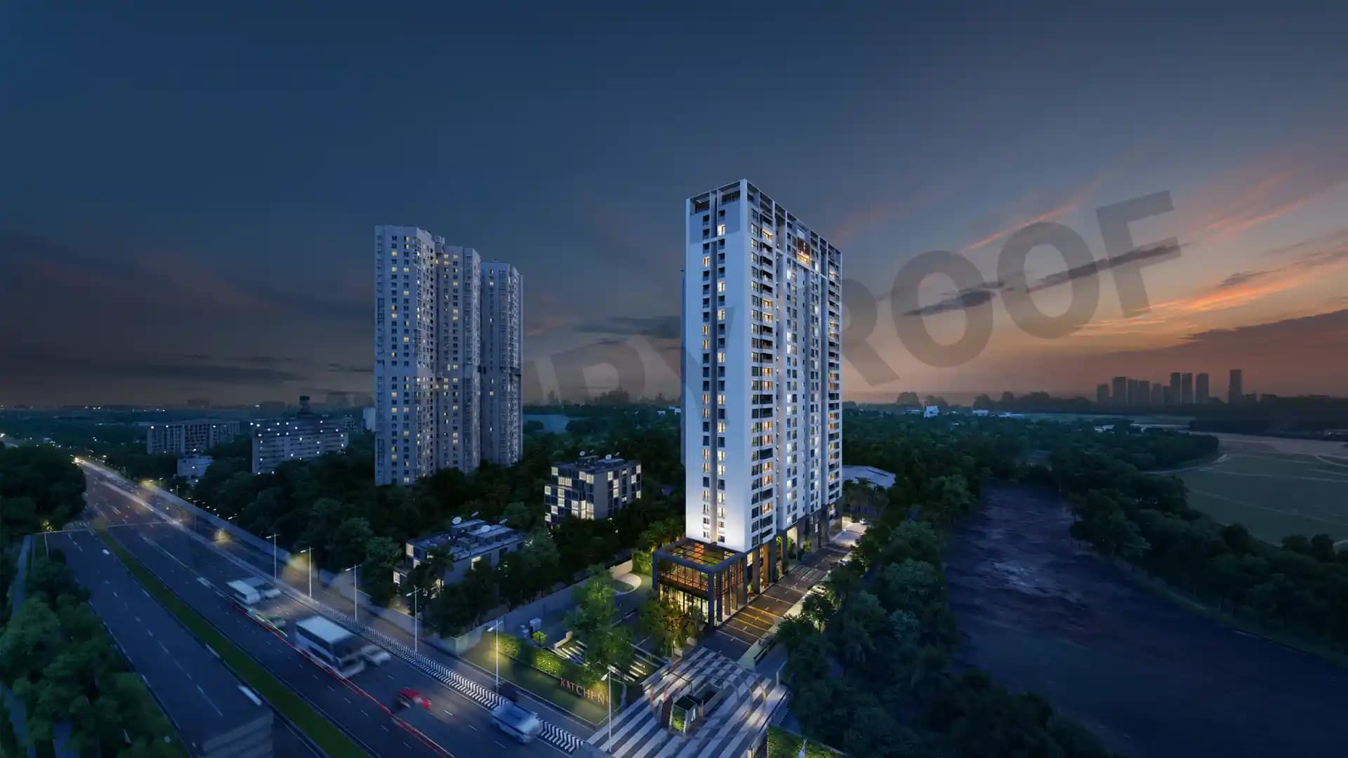 Aratt Alchemy One Elevation1 Old Madras Road Bangalore