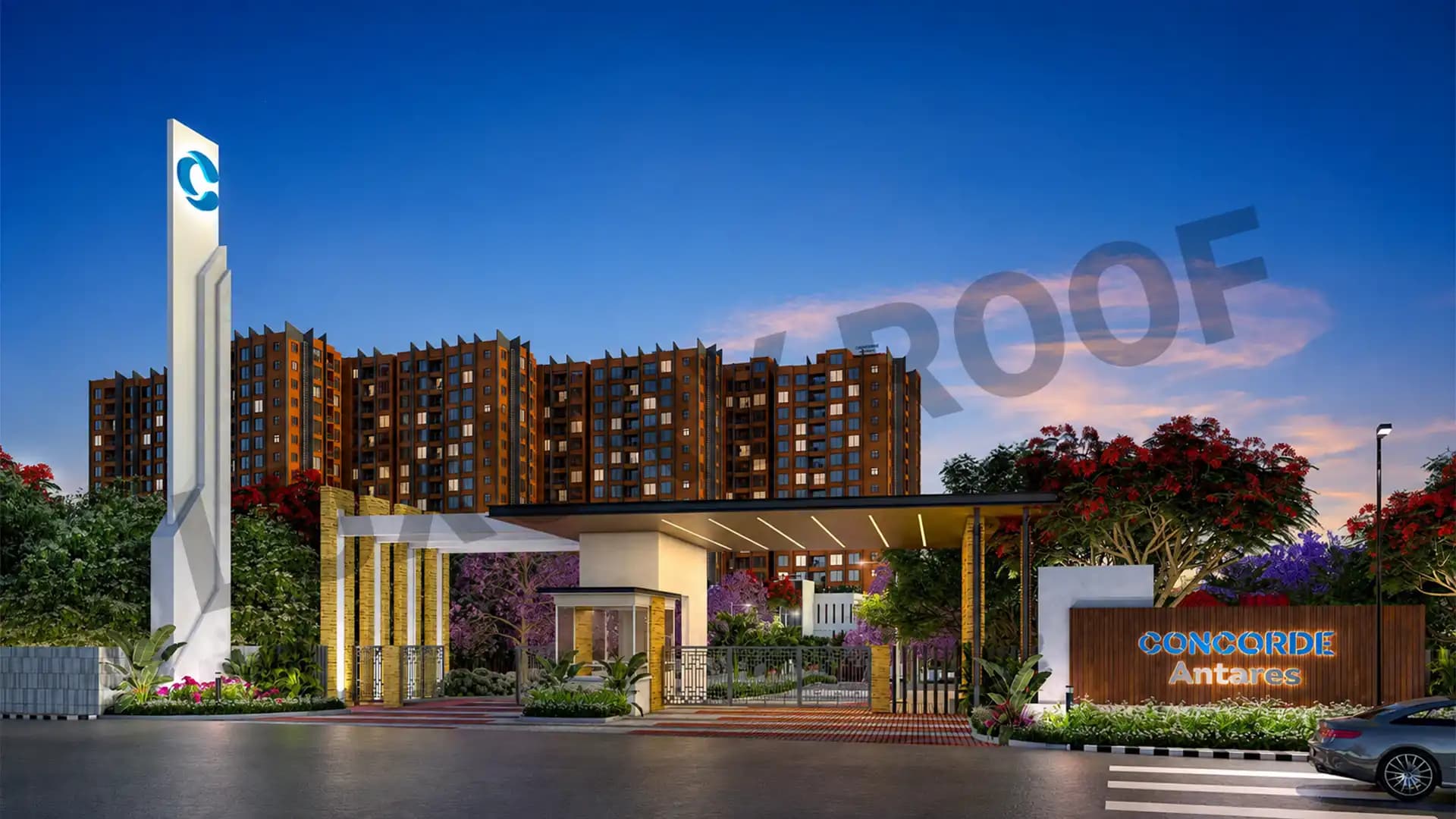 Concorde Antares Entrance Vidyaranyapura Bangalore
