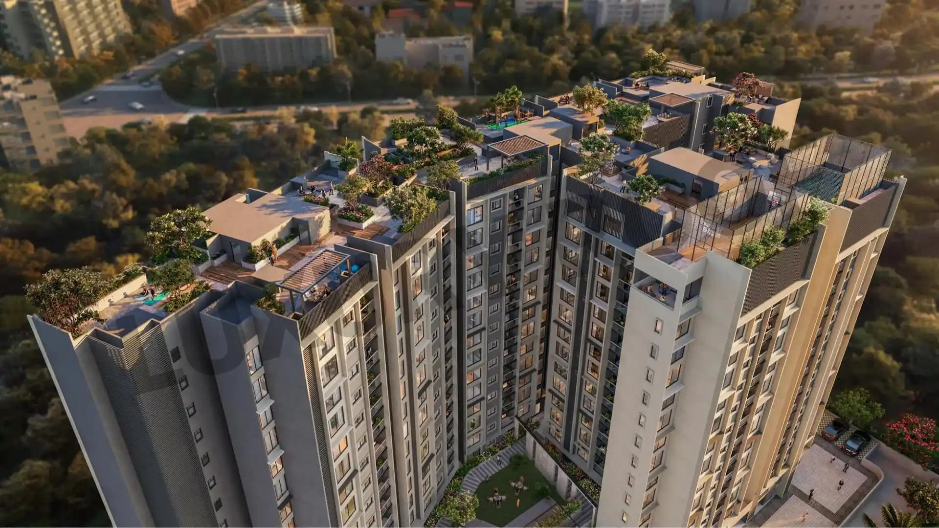 Concorde Mayfair Aerial View Yelahanka Bangalore