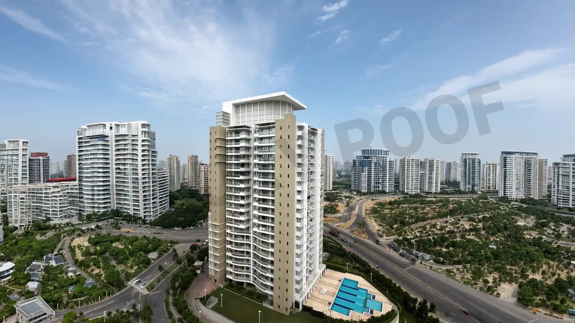 Dlf Royalton Tower Elevation1 Dlf Phase 5 Gurgaon