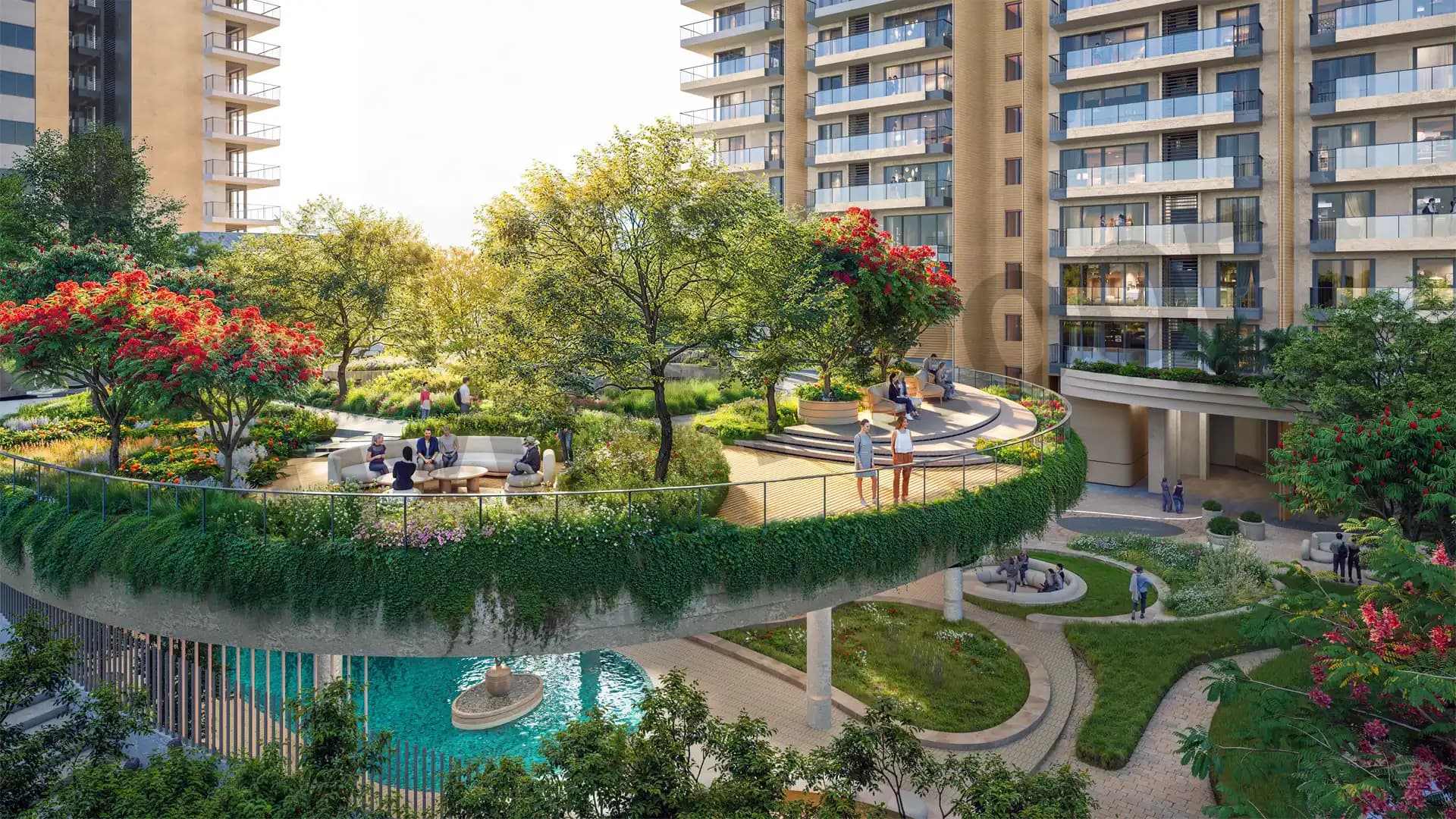 Elaira Residences By Conscient Podium Sector 80 Gurugram