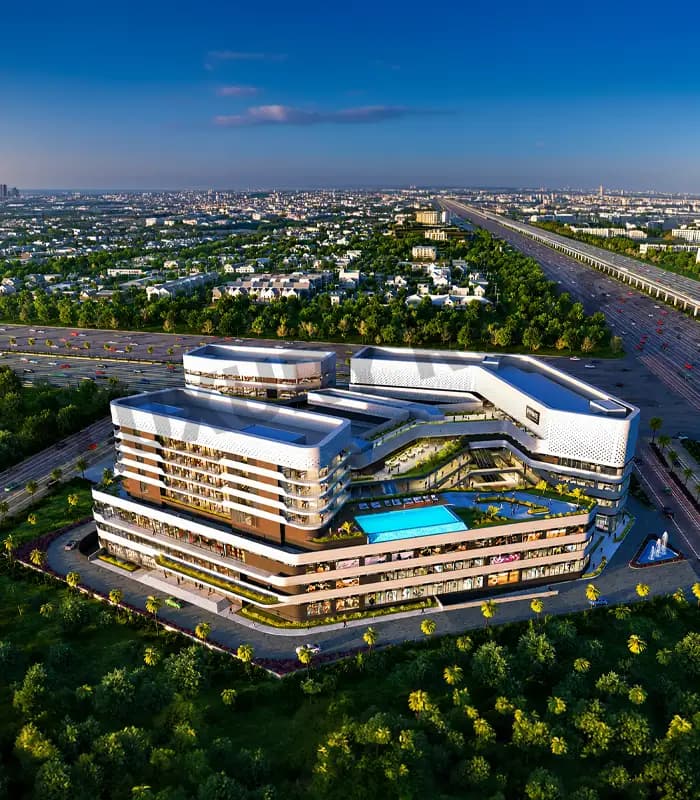 Elan The Mark Aerial View2 New Palam Vihar Phase 1 Sector 106 Gurugram