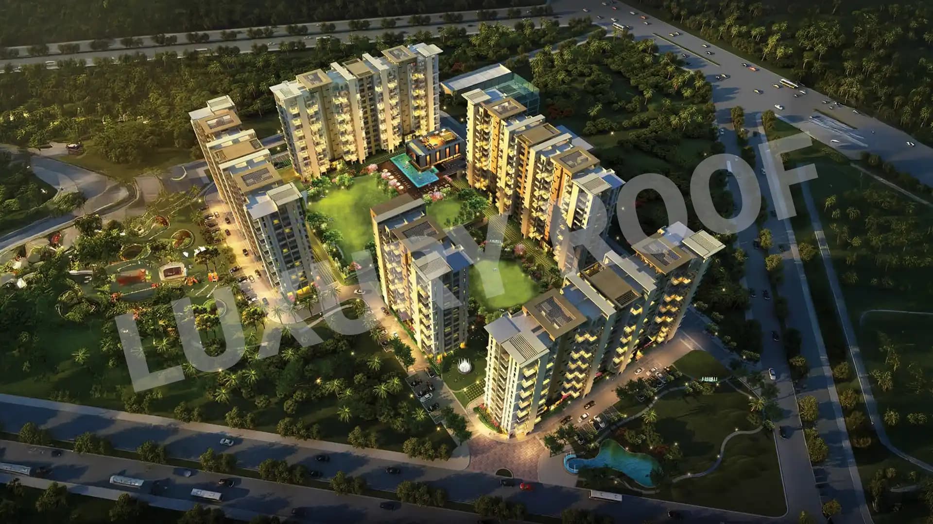 Emaar Imperial Gardens Aerial View1 Sector 102 Gurgaon