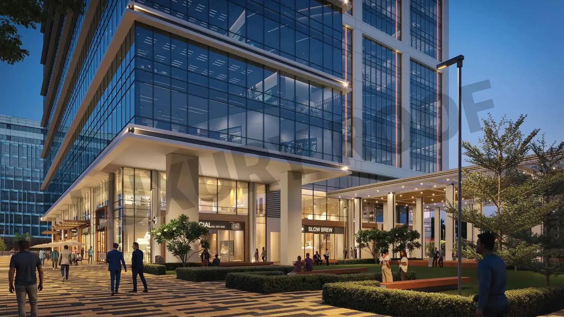 Emaar India Business Centre Paved Compound1 Sector 61 Gurgaon