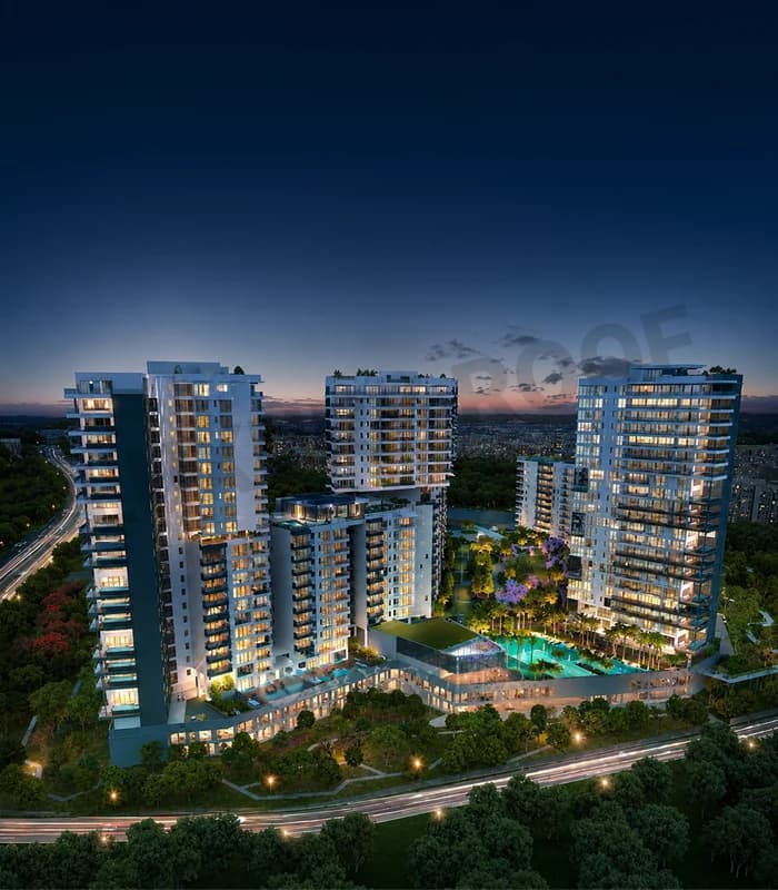 Embassy Lake Terraces Elevation2 Hebbal Kempapura Bangalore