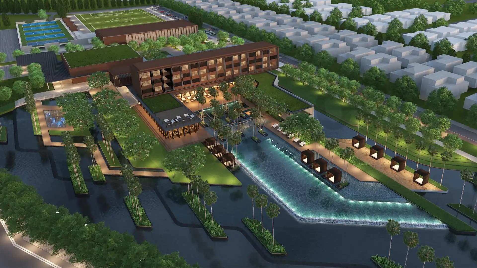 Embassy Springs Clubhouse Complax Devanahalli Bangalore