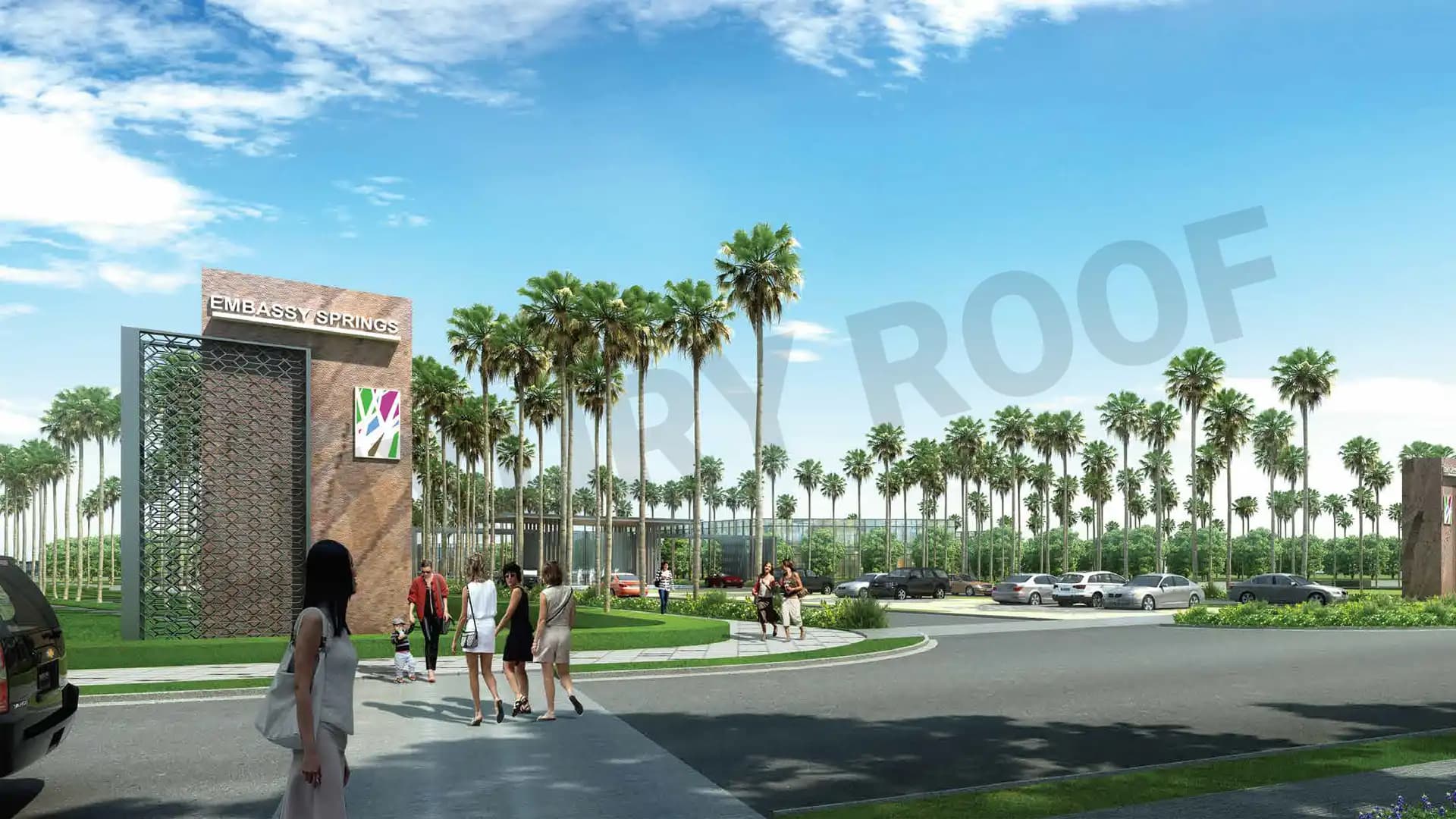 Embassy Springs Entrance Complax Devanahalli Bangalore