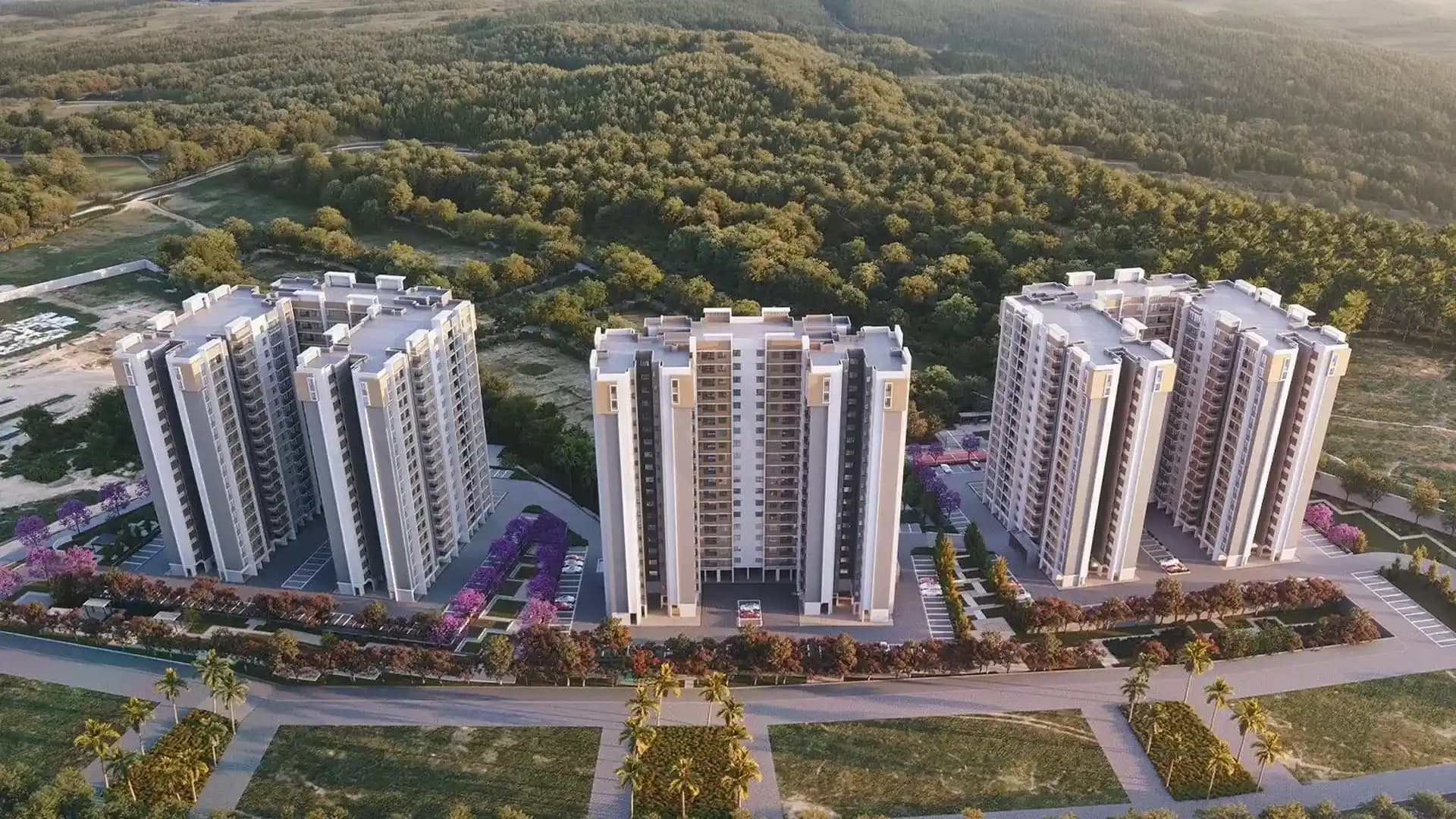 Embassy Verde Aerial View Devanahalli Bangalore