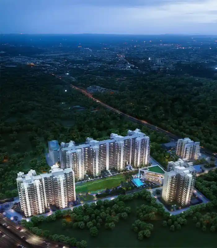 Godrej 101 Aerial View2 Sector 79 Gurugram