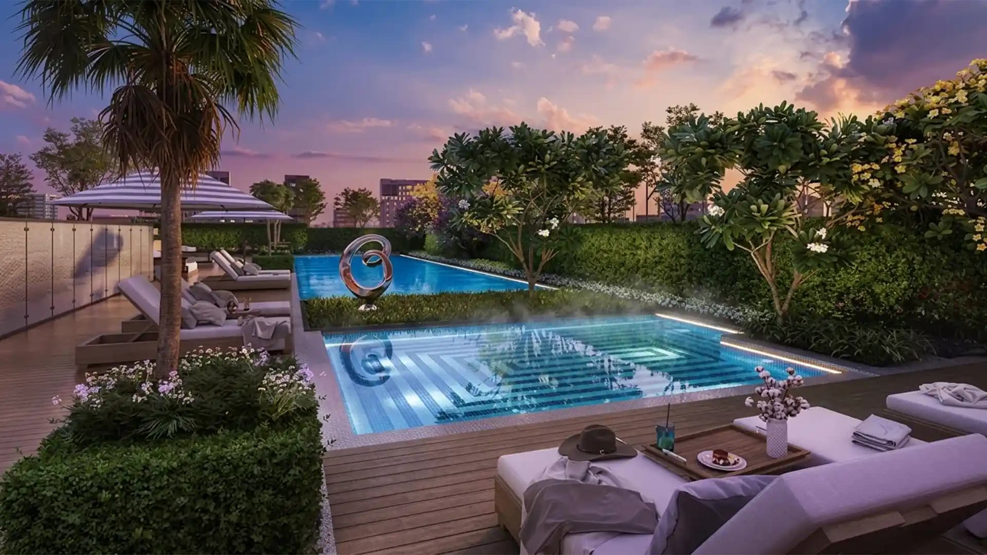 Godrej Astra Swimming Pool Sector 54 Gurugram