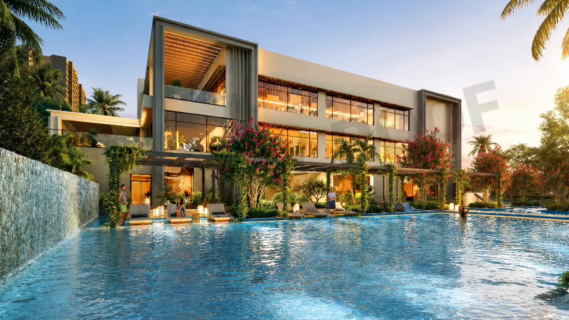 Godrej Lakeside Orchard Pool Sarjapur Road Bangalore