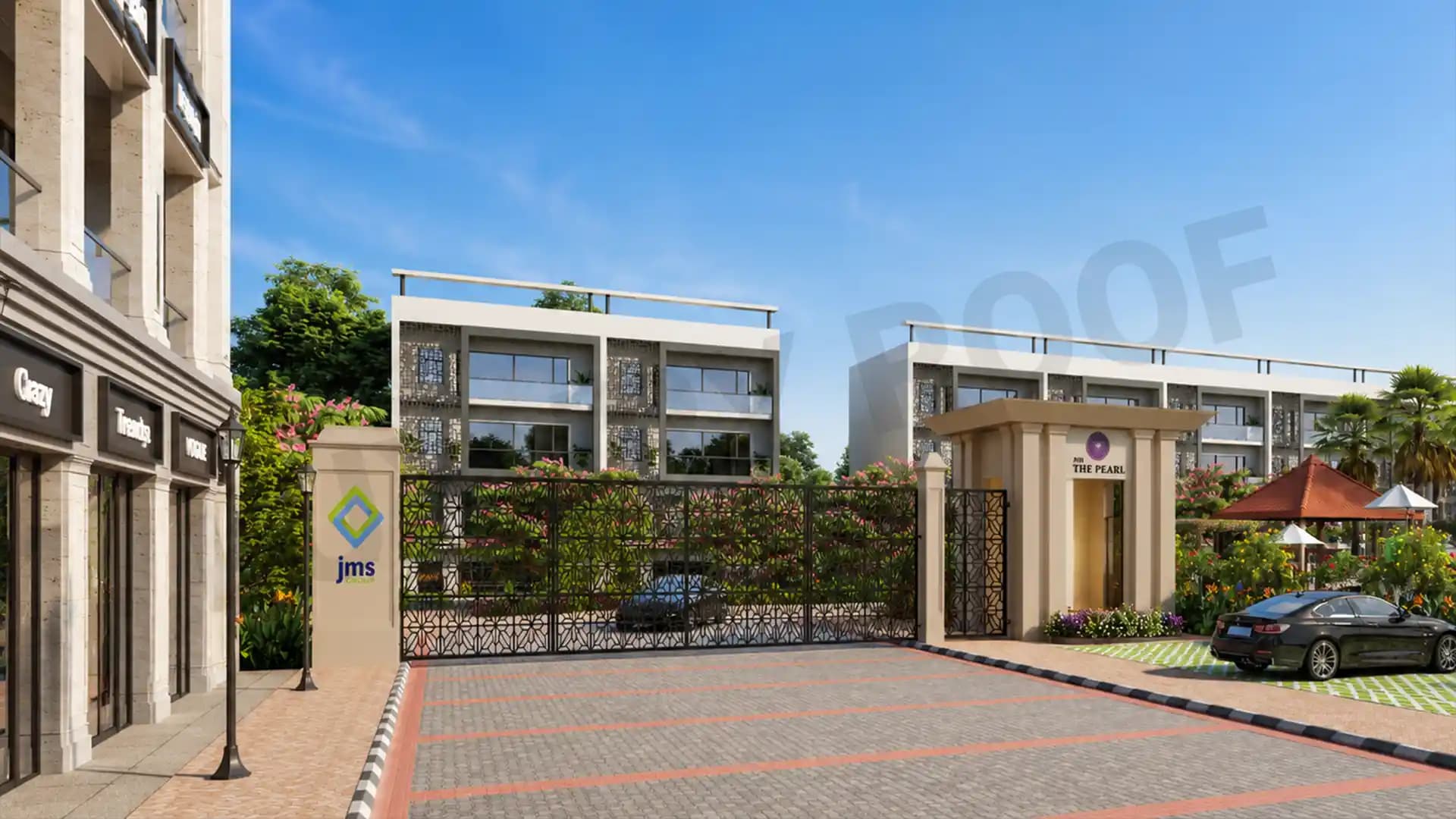 Jms The Pearl Entrance1 Sector 95 Gurgaon
