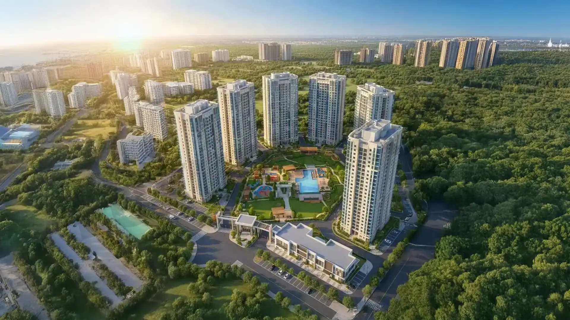 Lodha Elanza Arial View Sarjapur Road Bengaluru