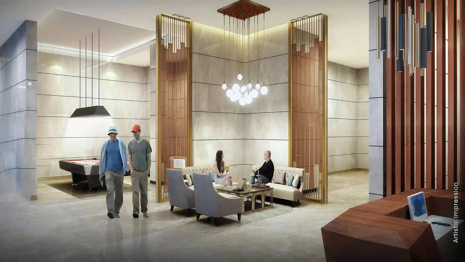 M3m Skywalk Lobby Sector 74 Gurugram