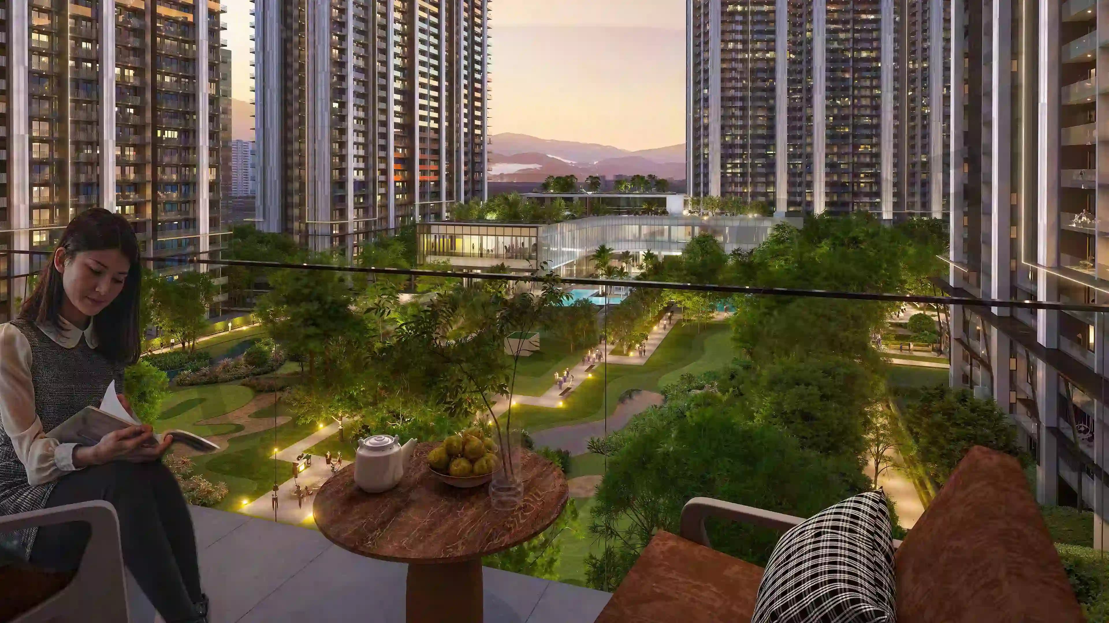 M3m Golf Hills Balcony Sector 79 Gurgaon