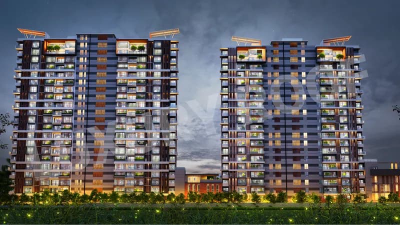 Mana Jardin Neo Elevation Night Hadosiddapura Kadubeesanahalli Chikkakannalli Be