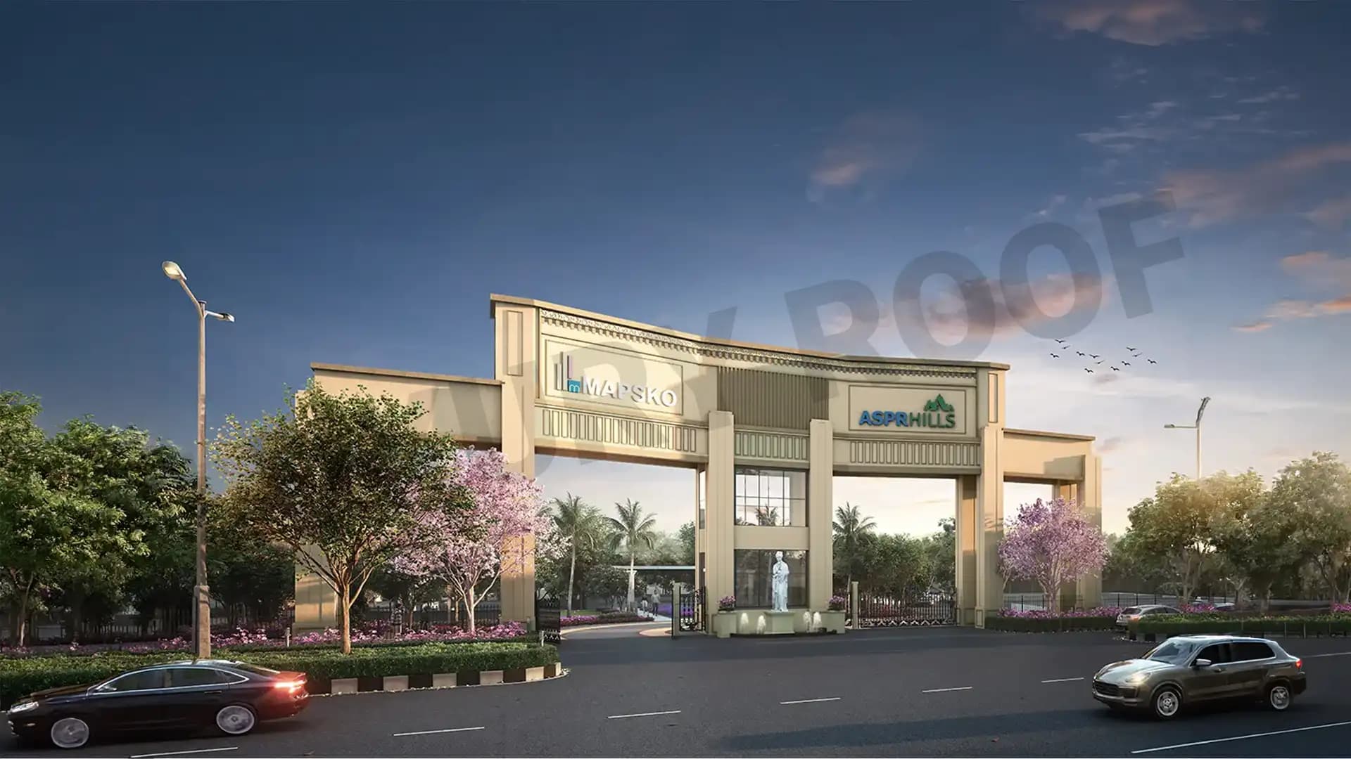 Mapsko Aspr Hills Entrance Sector 78 Gurgaon