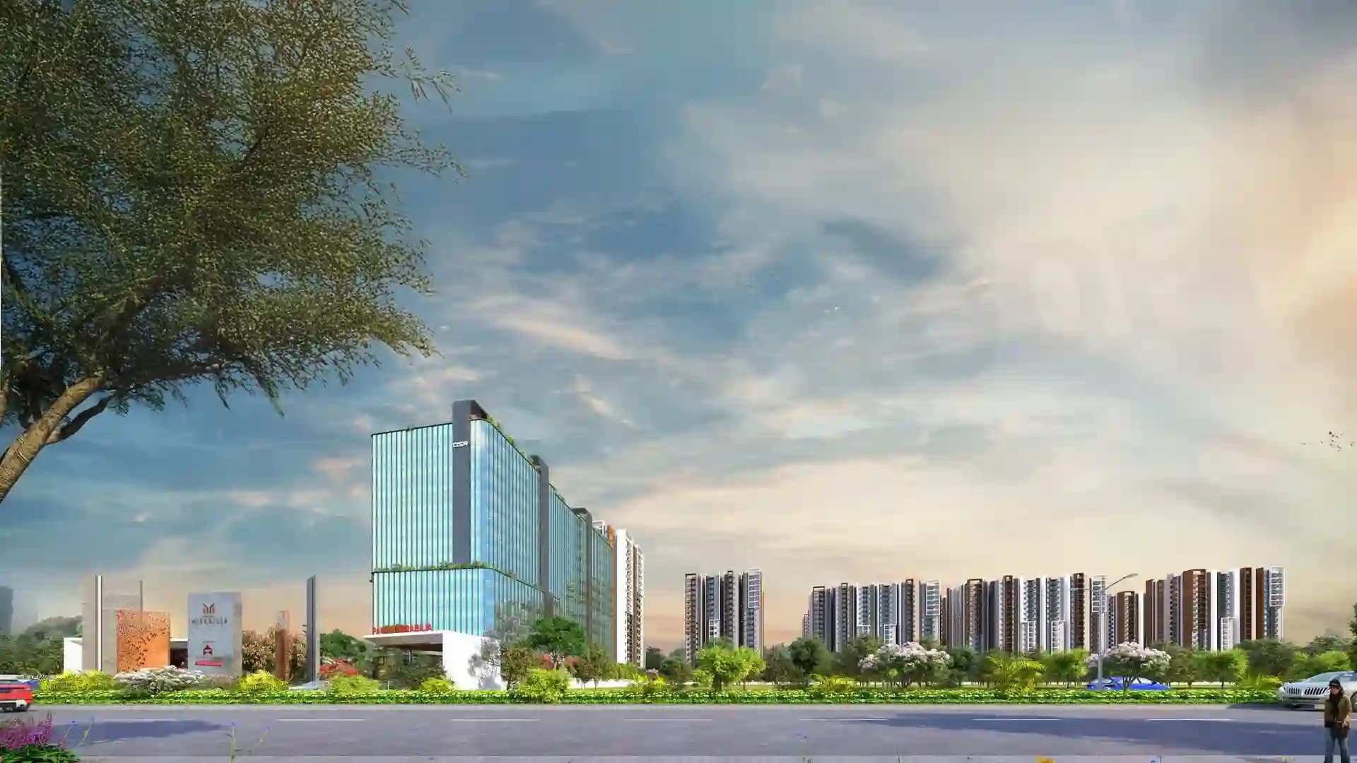 Pavani Mirabilia Elevation1 Vastu Bhoomi Krishnarajapuram Bengaluru