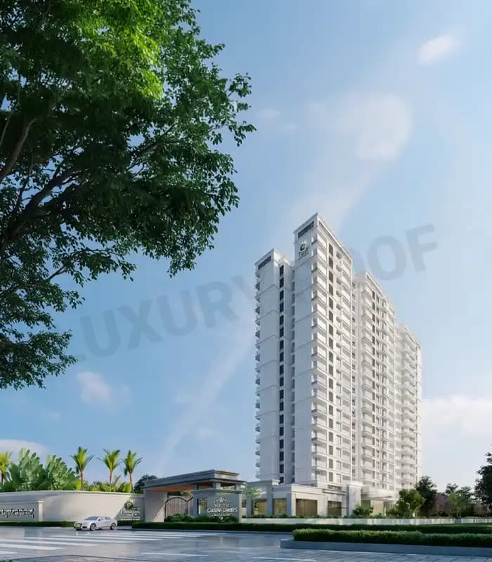 Prestige Camden Gardens Elevation2 Thanisandra Main Rd Bengaluru