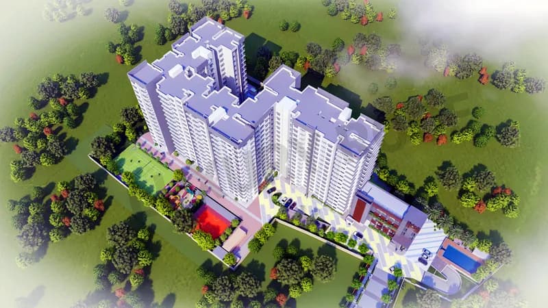 Prestige Glenbrook Aerial View Nallurhalli Whitefield Bengaluru