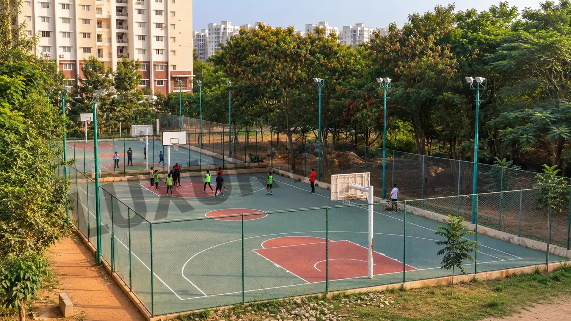 Prestige Sunrise Park Basketball Court Electronics City Phase 1 Bangalore