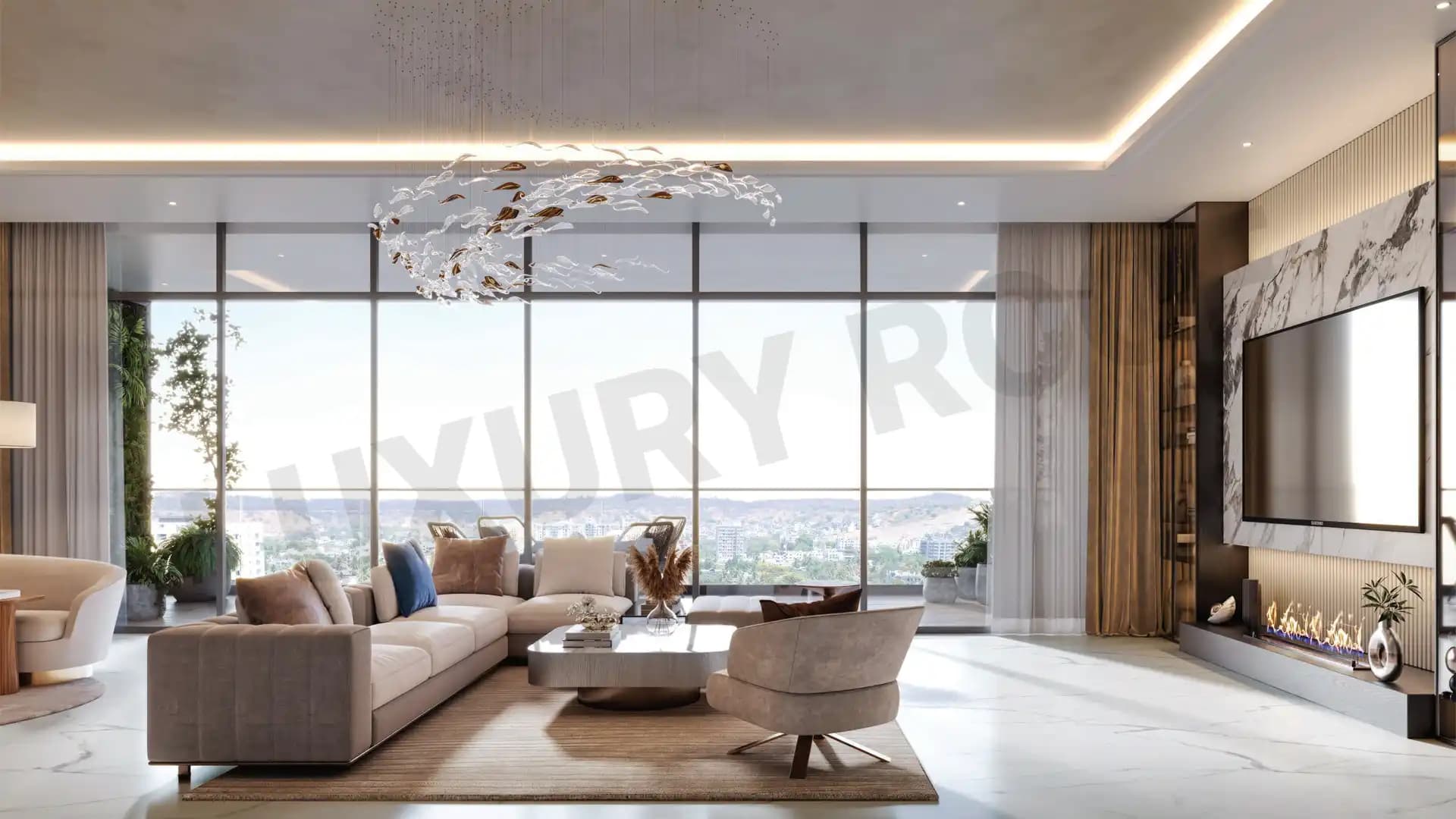 Radiance Platinum Livingroom Koramangala Bengaluru