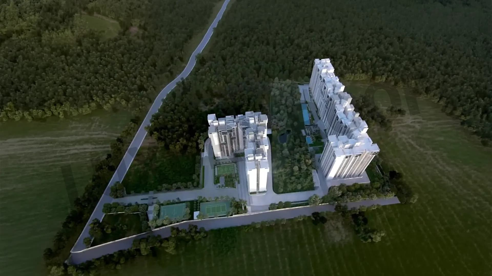 Rohan Upavan Arial View1 Bengaluru