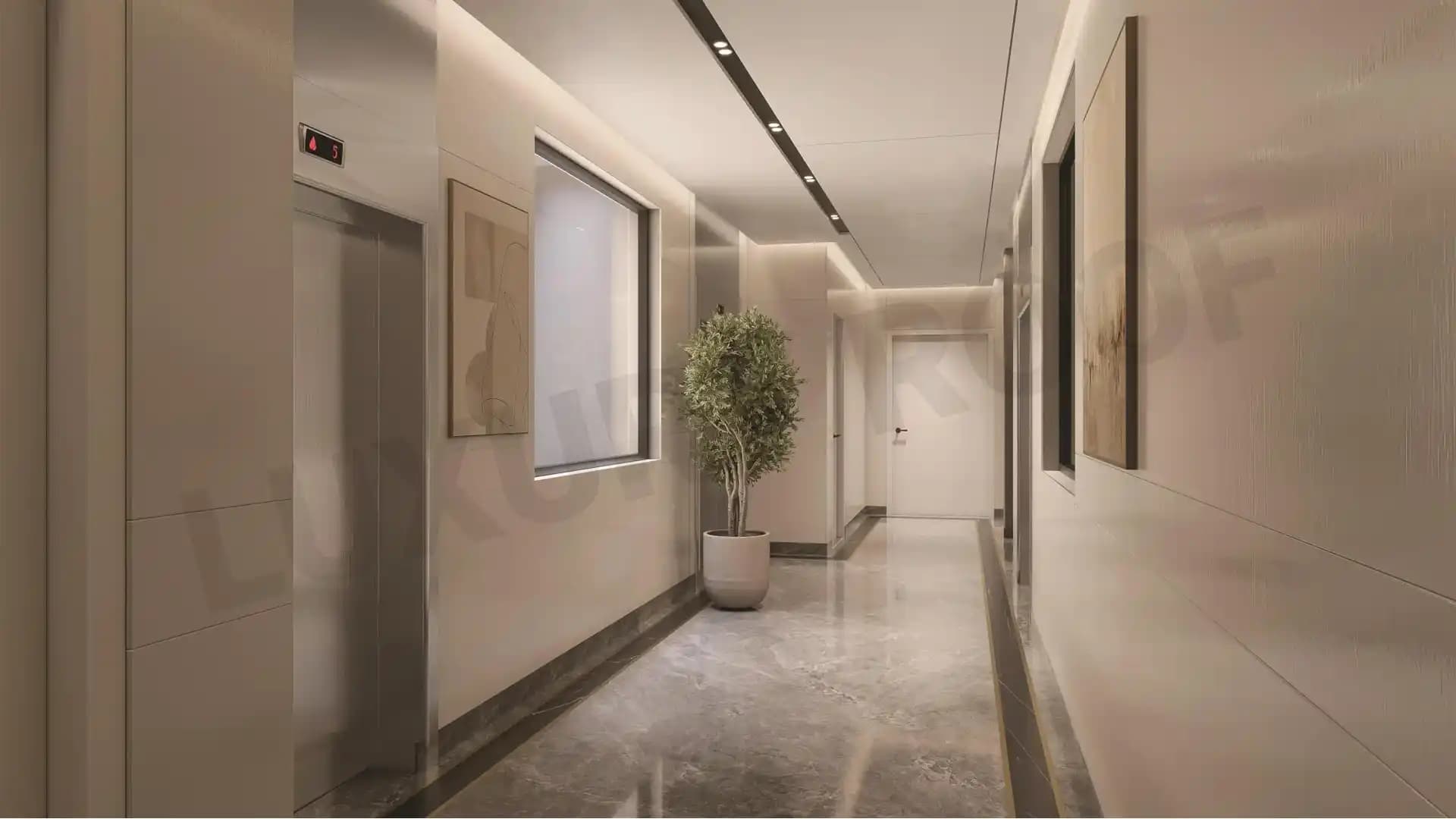 Ss One Lift Lobby Sector 83 Gurgaon