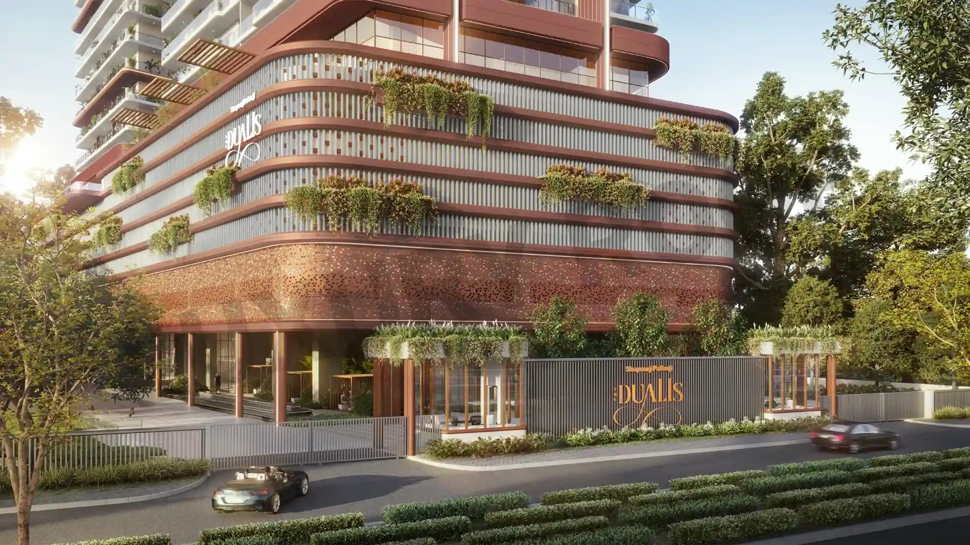 Shapoorji The Dualis Entrance Sector 46 Gurgaon