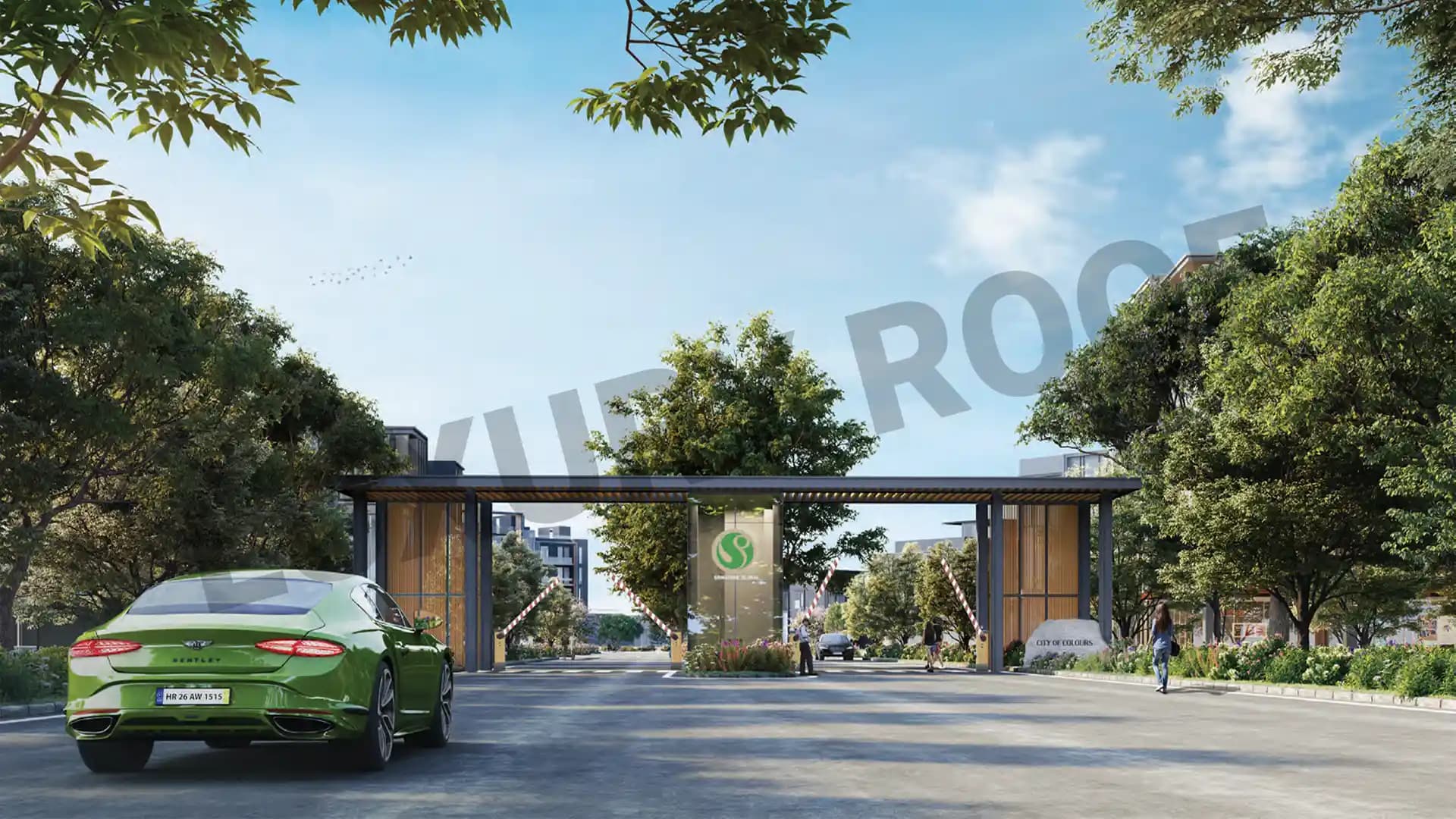 Signature Global City Of Colours Entrance1 Sidhrawali Gurgaon