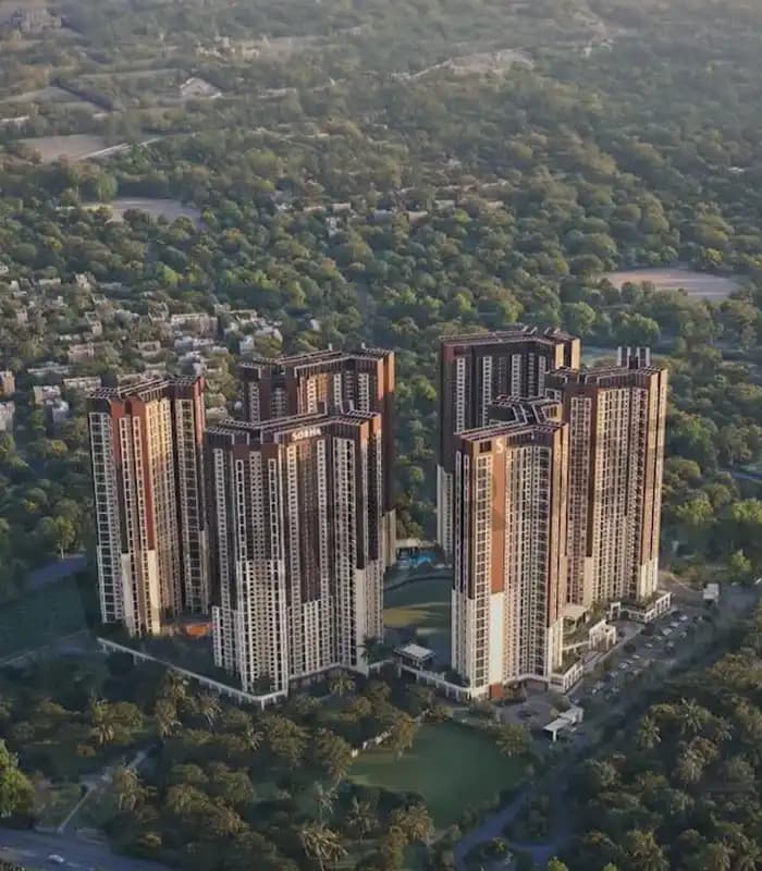 Sobha One World Aerial View2 Hoskote Bangalore