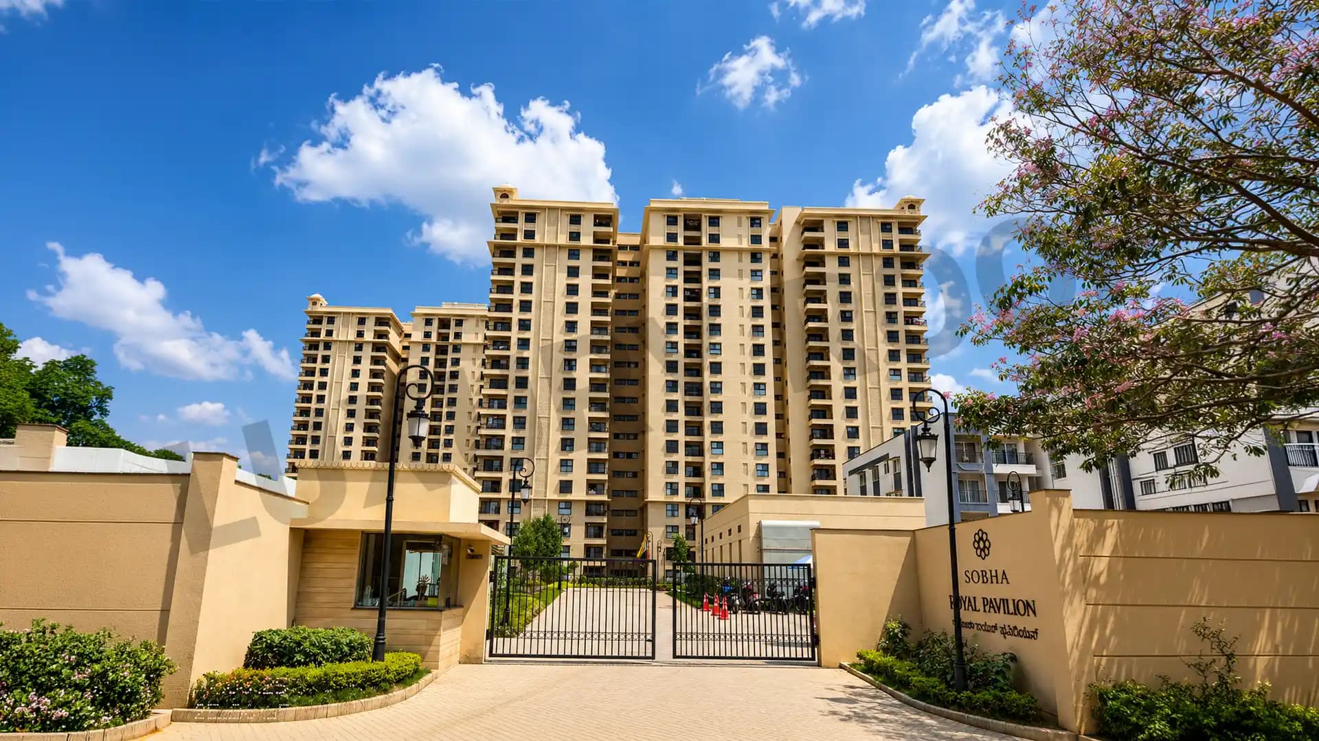 Sobha Royal Pavilion Entrance Sarjapur Road Bangalore