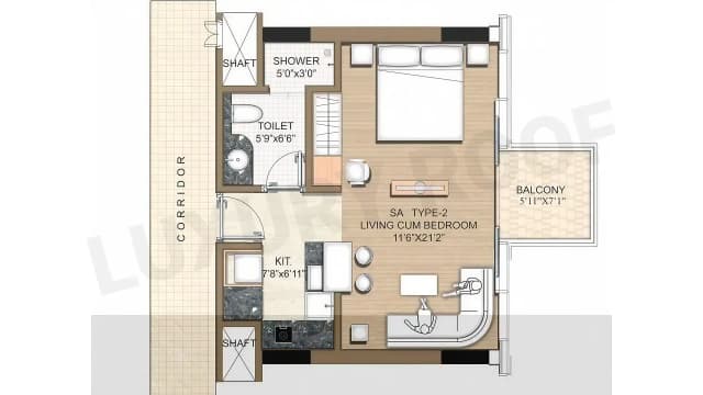 Studio Floor Plan