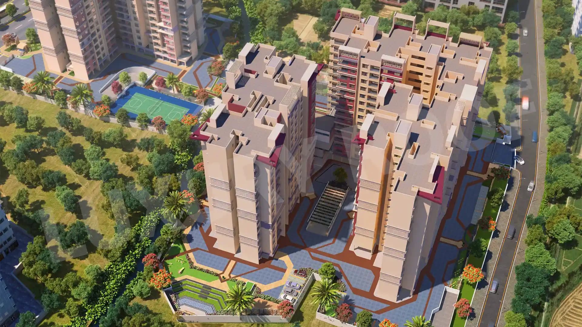 Sumadhura Sushantham Areal View Vidyaranyapura Bengaluru